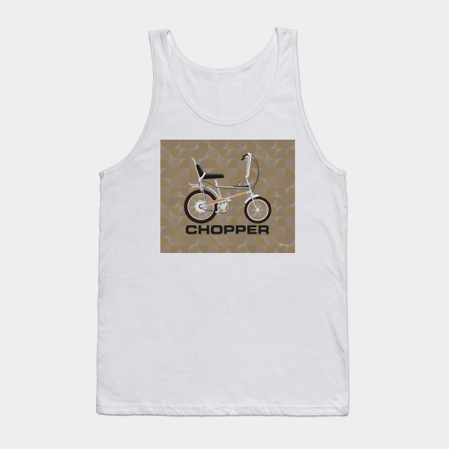 Raleigh Chopper MK2, Quicksilver Tank Top by Tunstall